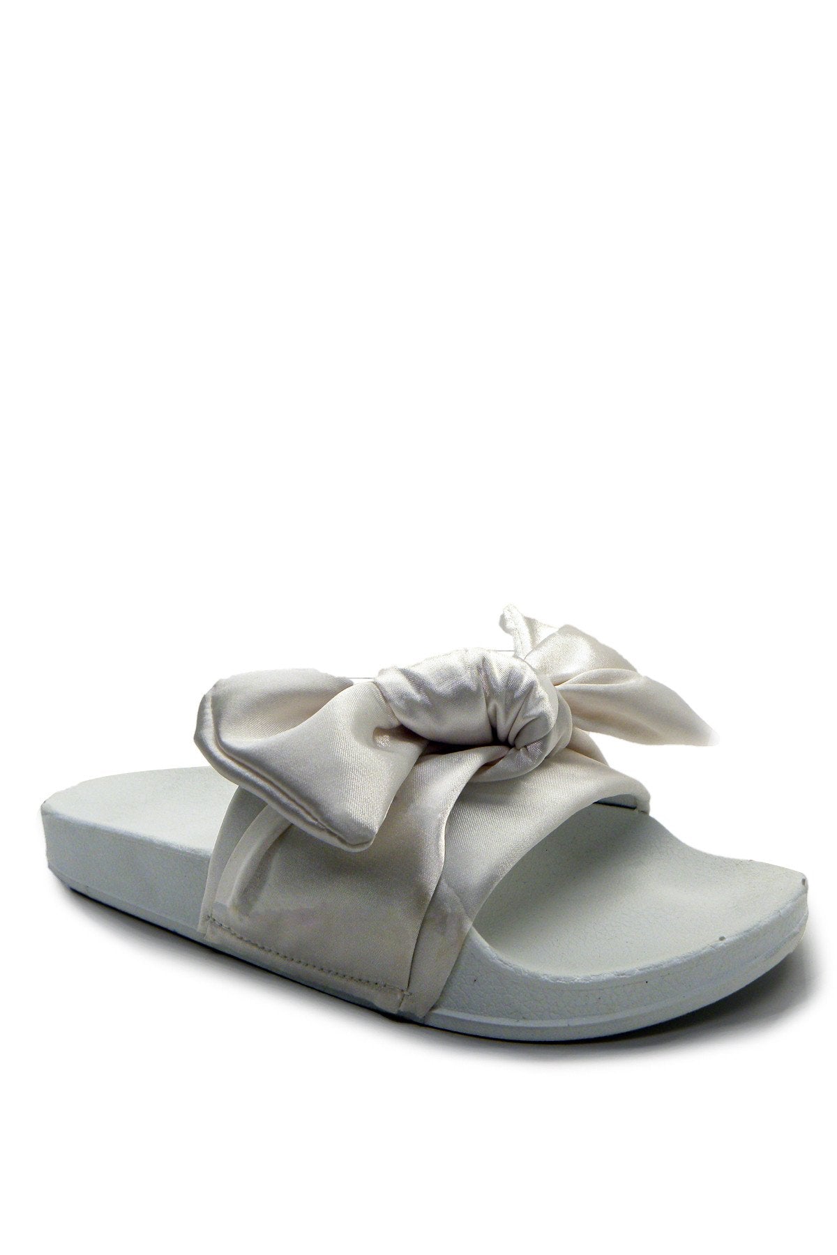 Satin Bow Pool Slides